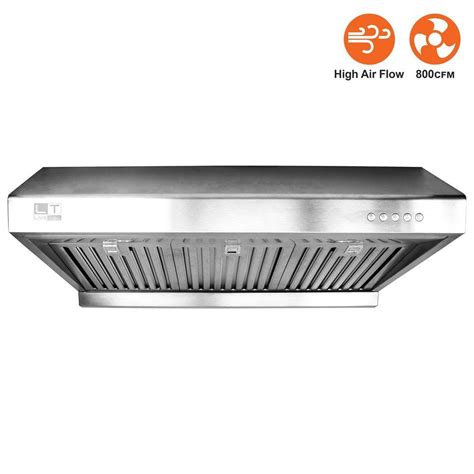 bv stainless steel 30 under cabinet high airflow|BV Range Hoods 30 Inches Under Cabinet .